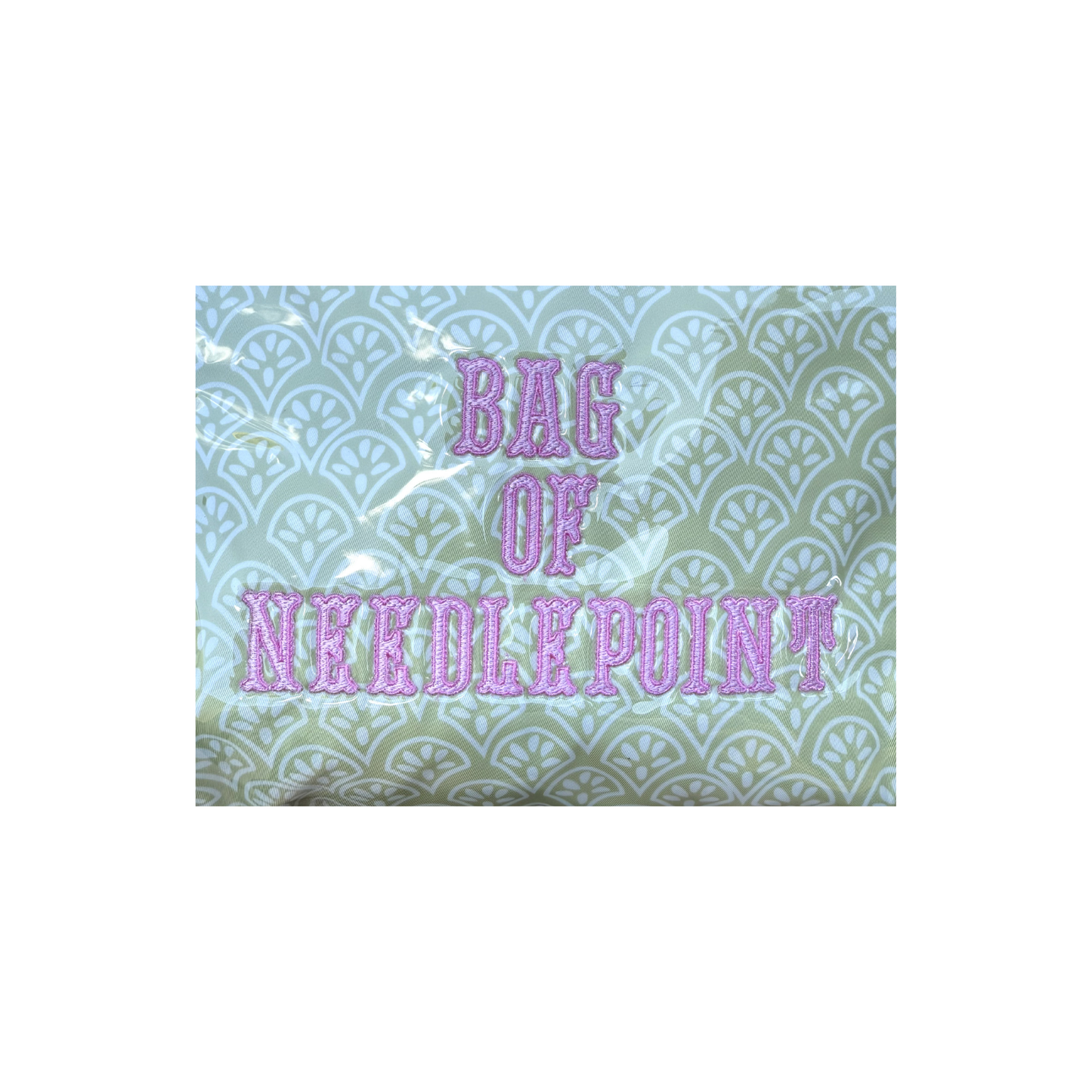 "Bag Of Needlepoint" Project bag