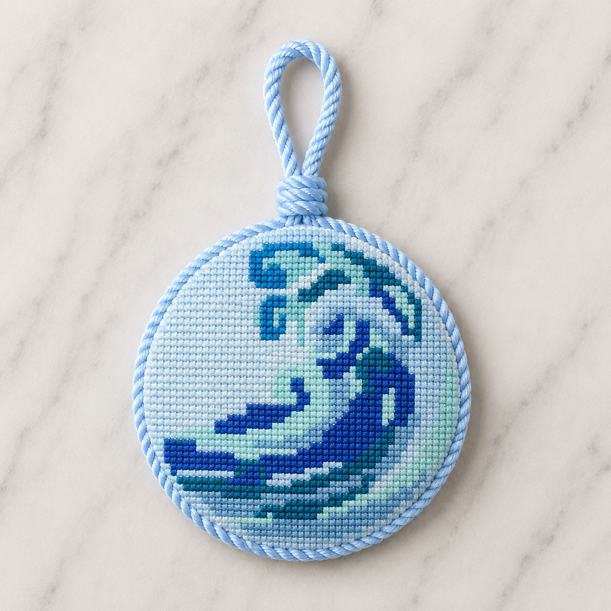 Ocean Waves mini canvas