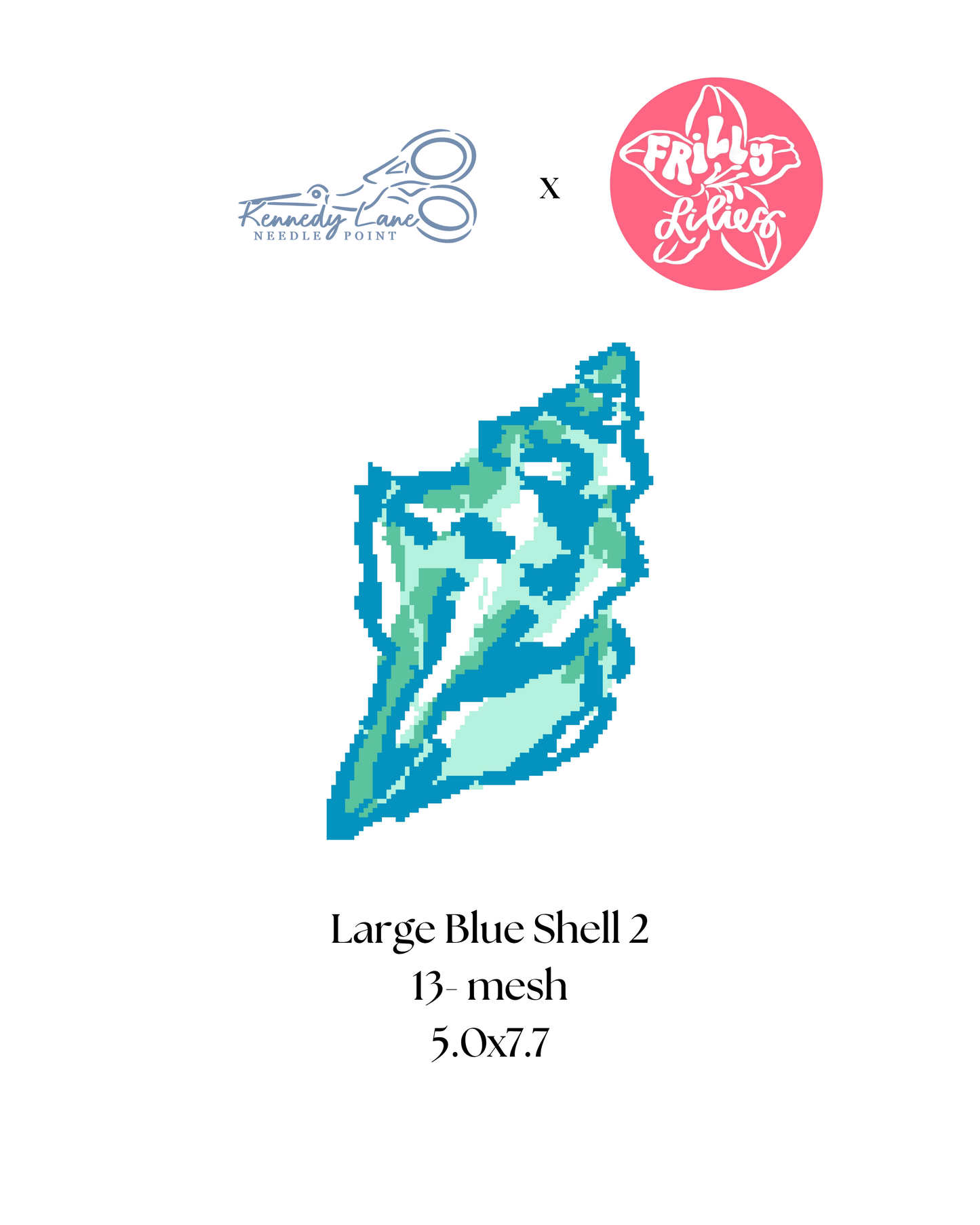 Large Shell blue - Preorder