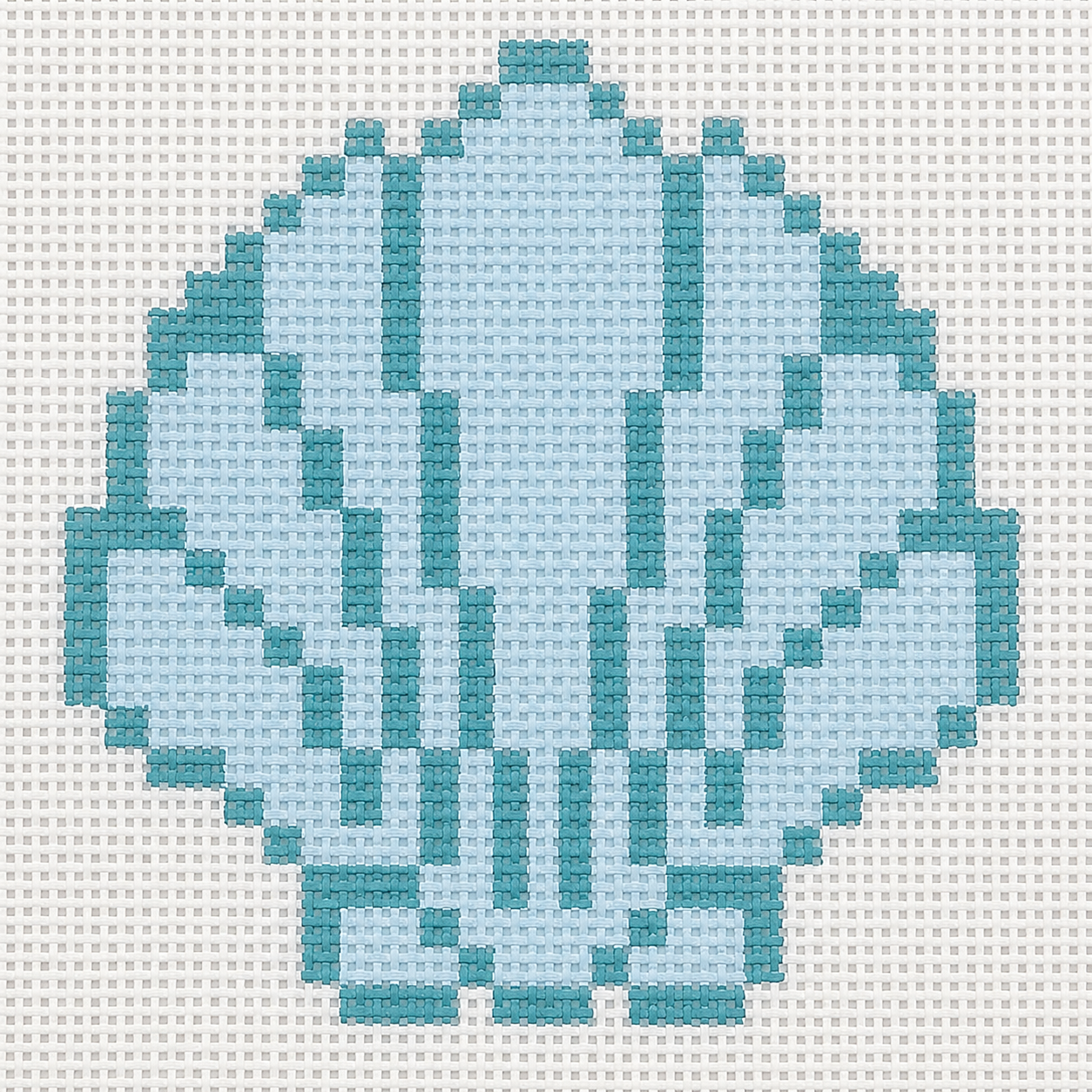 Blue Shell Mini Canvas