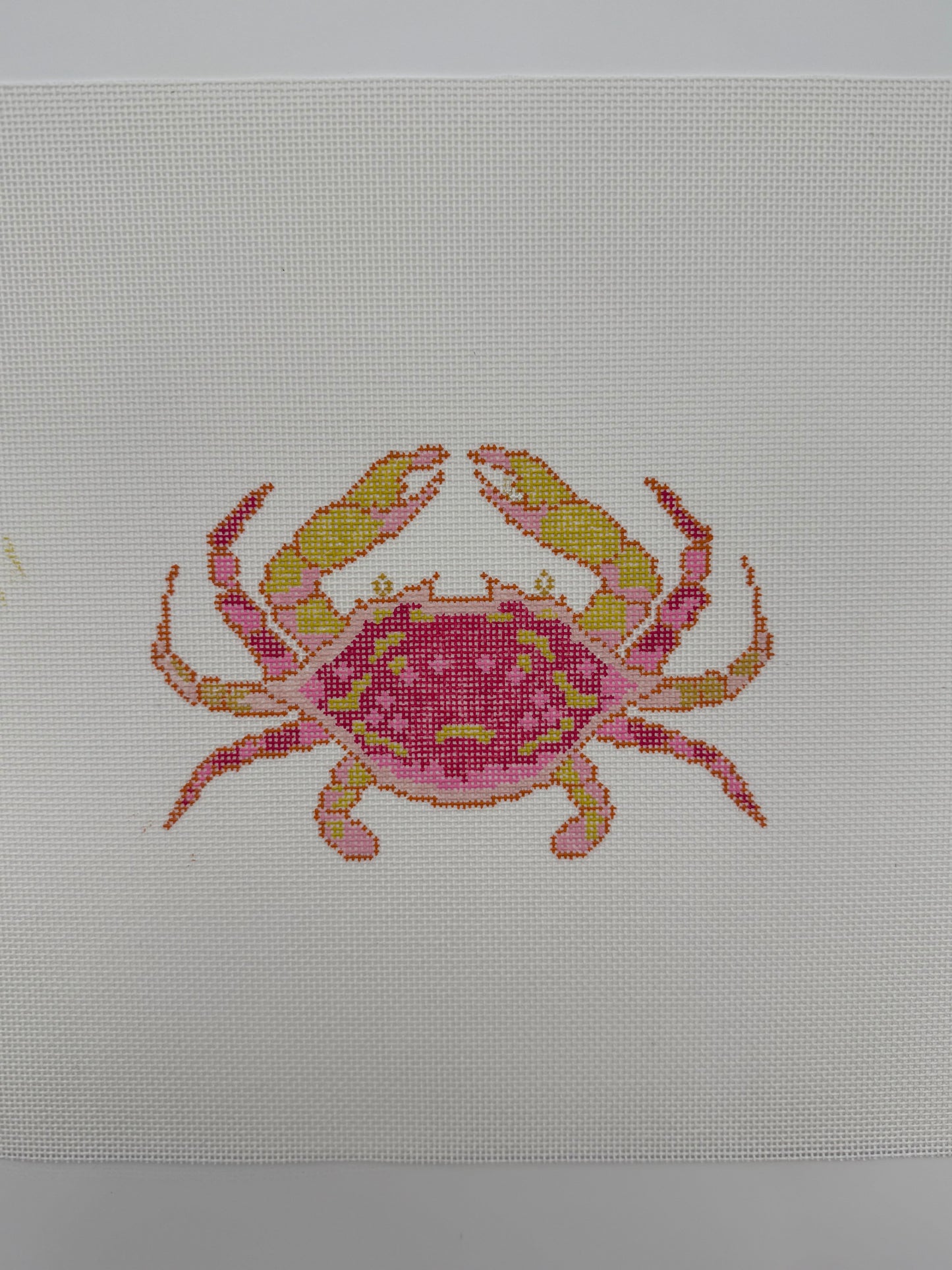The Preppy Crab Canvas