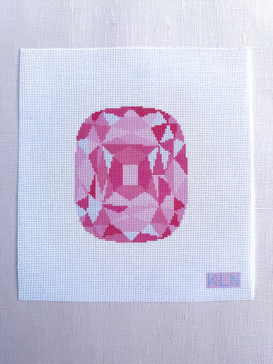 Pink gem - Printed