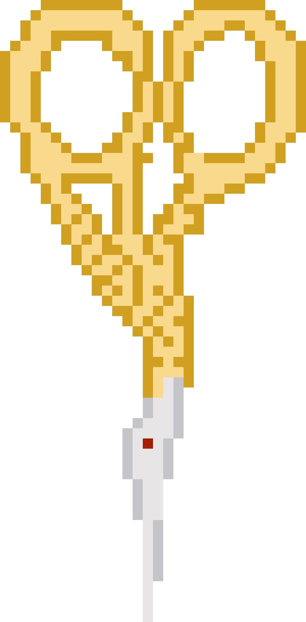 Stork scissors mini canvas