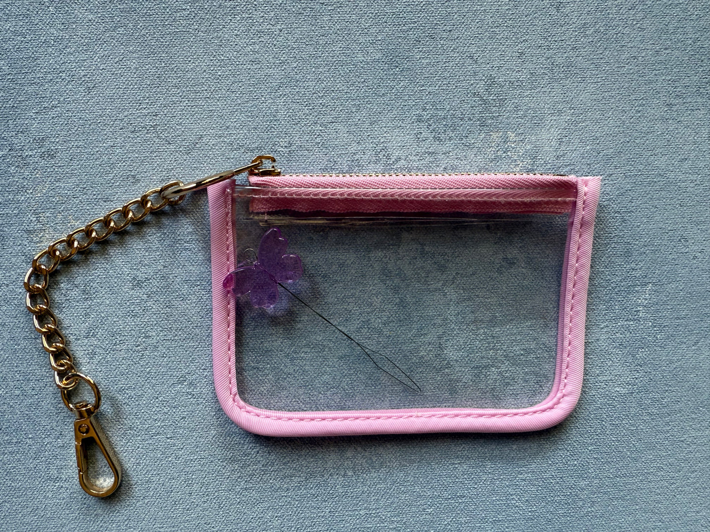 Pretty in Pink Stitch Keychain