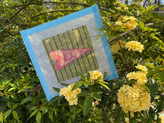 Needlepoint Social Club Flag
