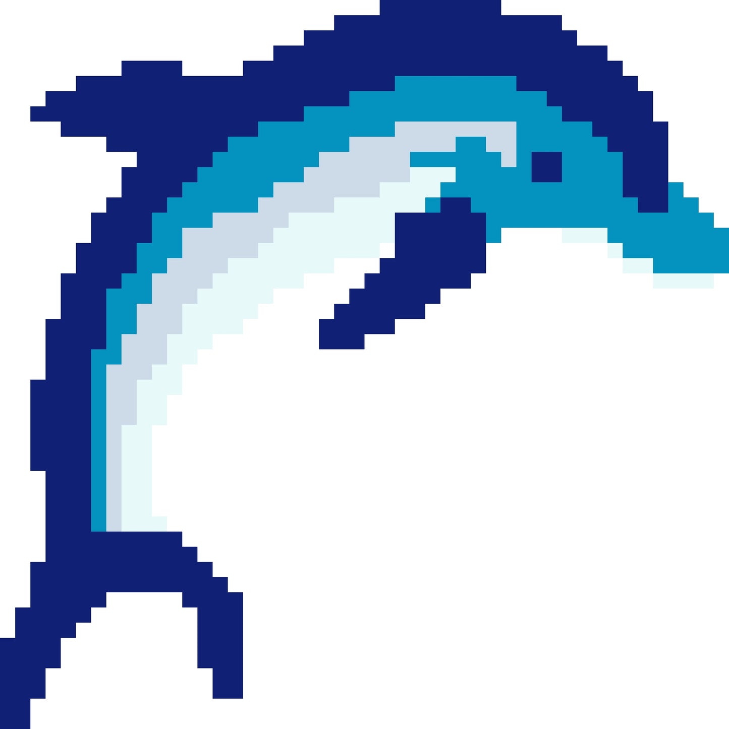 Dolphin mini canvas
