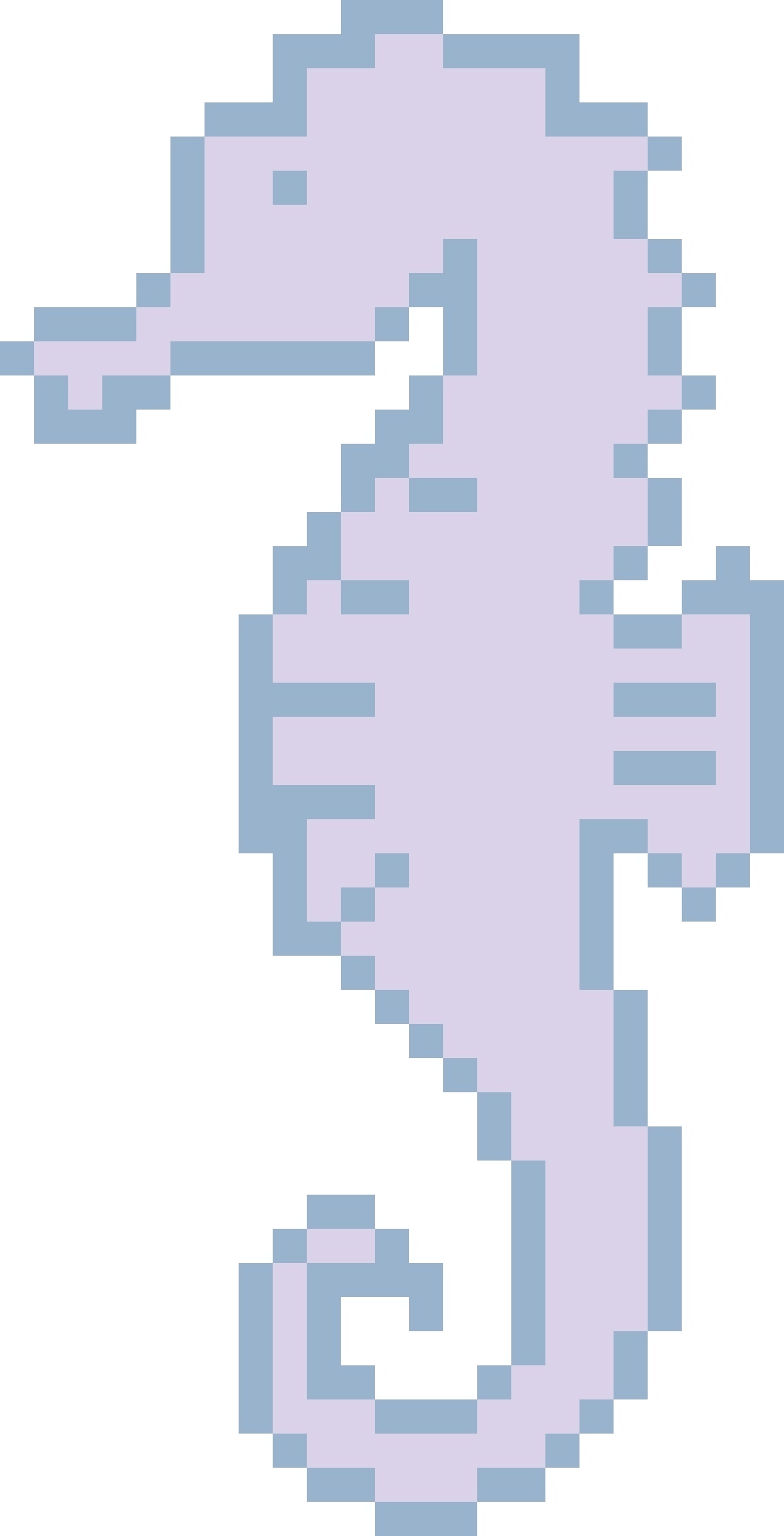 Sea horse mini canvas